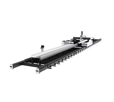 1200 mm largeur de coupe H faisceau machine de découpe laser avec Ec-Ophit tête laser et ± 0,03 mm de précision de positionnement