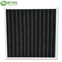 Supprimez le filtre de fibre synthétique d'odeur, mini - des filtres de charbon actif de pli