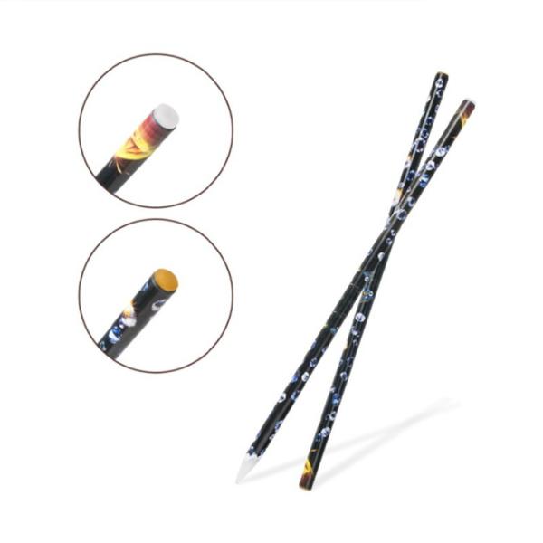 Rhinestones Point Drill Pen Nail Art Tool Wax Colors Pen For Hand drilled