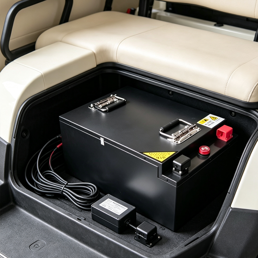 51.2V 105AH LiFePO4 Battery Pack For Tourist Sightseeing Cars