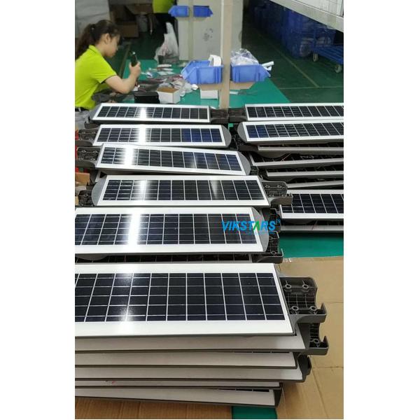 SMD 5730 Solar Powered Street Lights IP65 Waterproof For Garden Street Lighting
