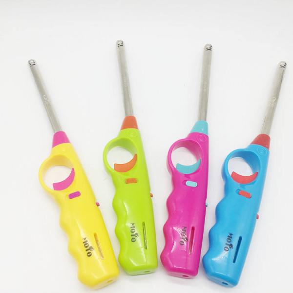 2023 Кухня Популярная электронная зажигалка Настройка логотипа Наполняемая свеча BBQ-зажигалка