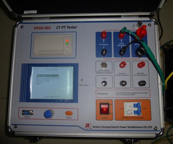 High Performance CT PT Test Set Measure Volt Ampere Characteristic / Polarity