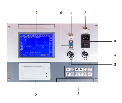 5.7-inch Printer LV TDR Cable Fault Locator for Accurate Underground Cable Detection