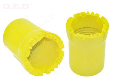 Diameter 59mm Rock Drilling Tools Casing Threaded Drill Bits For Quarry Mining