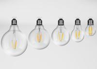 Ampoule économiseuse d'énergie FC35 de filament du globe LED d'A55 A60 A65 A70 pour le magasin et le restaurant