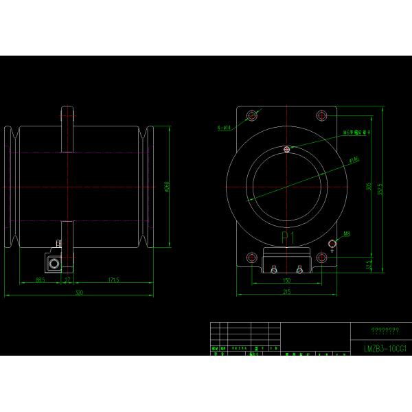 11kV Cylindrical Type Indoor Casting epoxy resin current transformer