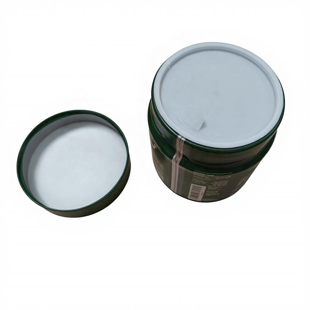 Green Silver Black Empty Matcha Tin Cans Custom Tin Box 20g 30g 50g Coffee Tea Powder Tin Container