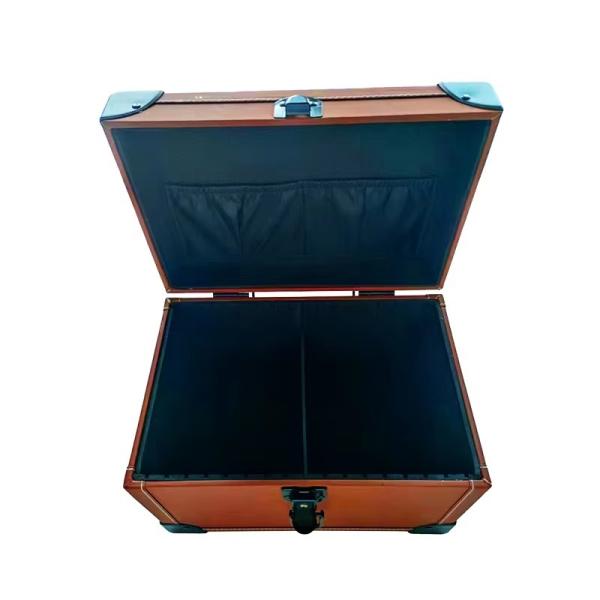 Organizador de maquillaje profesional de maquillaje a prueba de agua con compartimientos espaciados y divisores ajustables