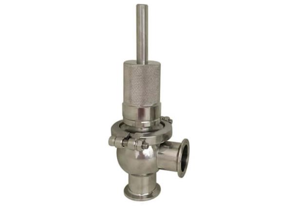 Diary Food Grade High Pressure Safety Relief Valve One Way Flow Direction