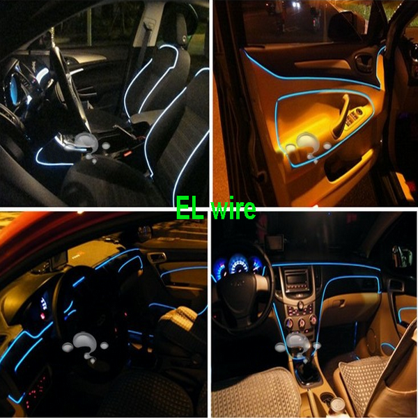 long lifetime el wire/ neon wire/ glow wire for car decoration