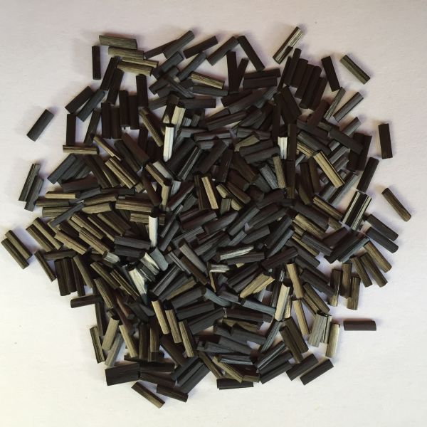 Enhanced modified plastic conductive bundled chopped carbon fibers 1-30mm PU polyurethane coated chopped carbon fibers