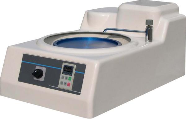 Single Disc Metallographic Sample Preparation Grinder and Polisher Stepless Speed 50-1000rpm