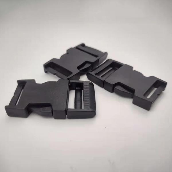 OEM ODM 15mm Plastic Strap Buckles Simple Nylon Side Release Buckle For Bag