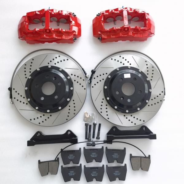 Бак литого железа 8 тормозит диск слота крумциркулей 362*32mm просверленный на оправа 19 Audi S3