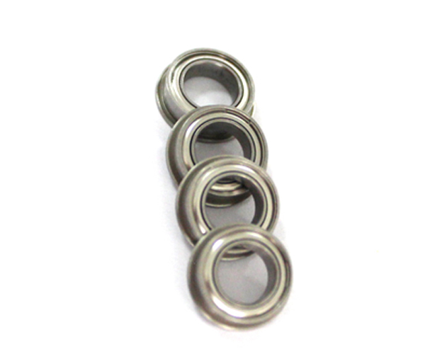 3mm Sealed Flange Bearing , SMF83ZZ 440 Stainless Steel Flange Mount Ball Bearing