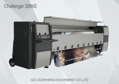 CMYK Color Jet Large Format Solvent Printer High Resolution Challenger 3286E