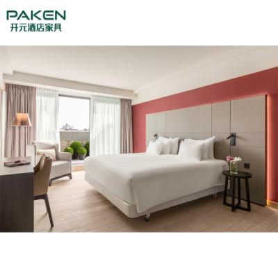 O hotel simples Ash Wood Full Size Bed da estrela ajusta-se