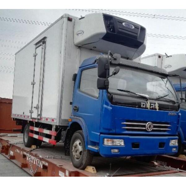 Dongfeng Diesel Freezer Cargo Container Truck 8T For Medicine Delivery