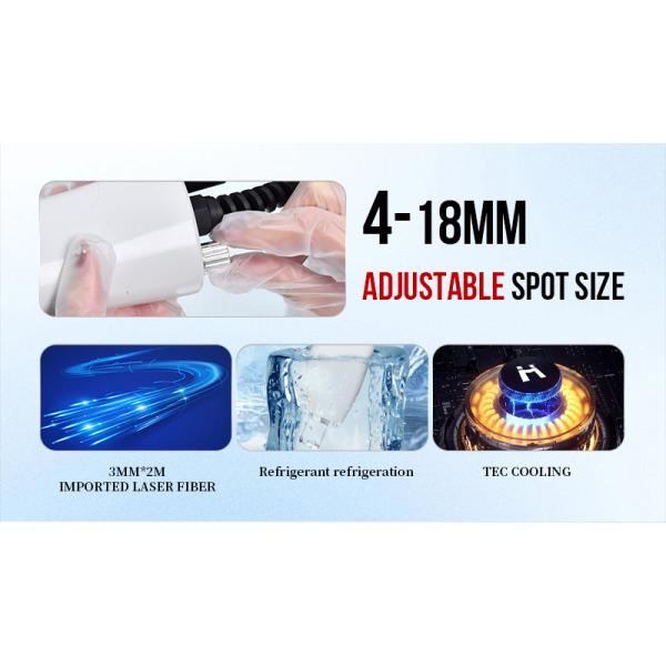 Salon Q-Switch Laser Hair Removal Machine with 1064NM 755NM Alexandrite Wavelength