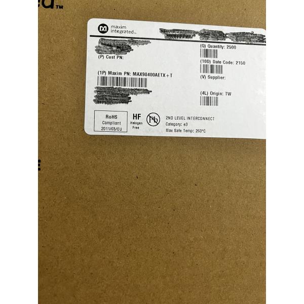 MAX98400AETX+T New Original Electronic Components Integrated Circuits Ic Chip With Best Price