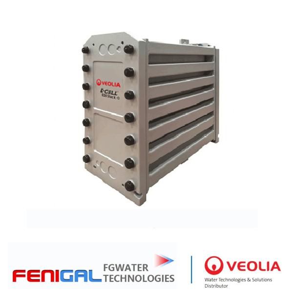 0.01-0.1um Veolia MK-7 EDI Sistema de Eletrodeionização Elevar a Produção de Água Pura
