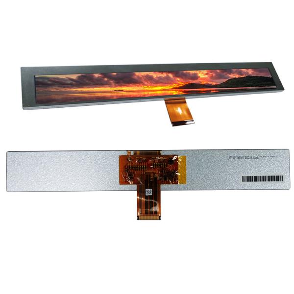 10Module d'affichage TFT de type barre de 0,4 pouces 1024x100 points 51 pins Interface RVB 450c/d