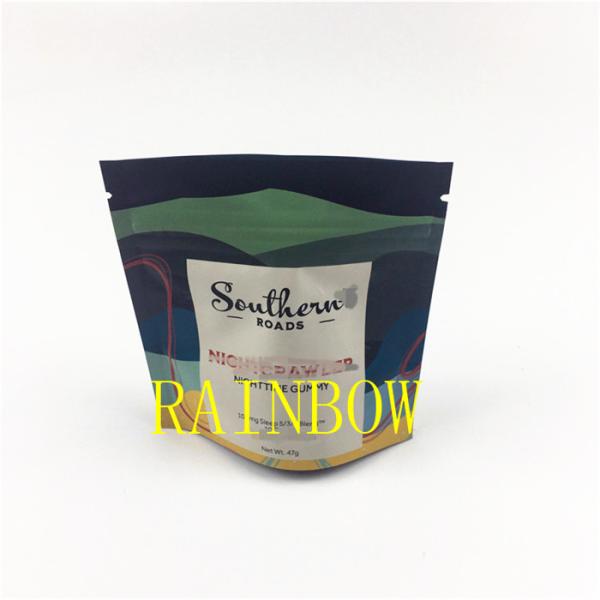 жара 7g 200pcs MOQ цифровая печатая Childproof - загерметизировать сумки mylar алюминиевой фольги съестные с изготовленным на заказ ЛОГОТИПОМ