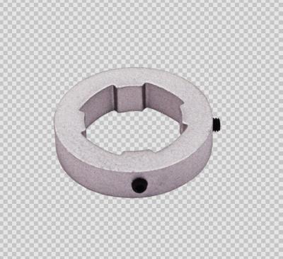 AL_19 Anodizing Silver Outer Aluminium Tube Joiners Connect Two Pipes Die Casting