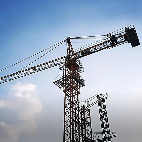 China 4t Qtz40 4808 Hammer-Head Topkit Small Tower Crane Price with Spare Parts