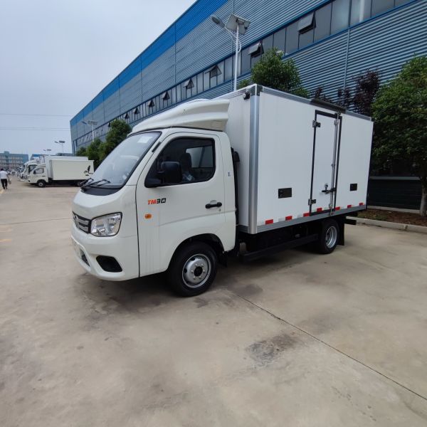 Foton 4*2 Refrigerator Truck Transport Food Meat Fish Refrigerated Trucks for Sale