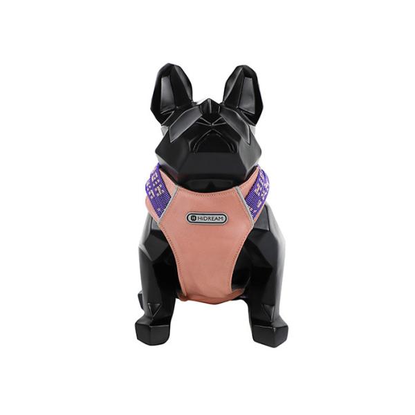 Tactical No Pull Dog Walking Harness Front Clip Reflective Outdoor Training