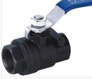2-pc Carbon steel ball valves CF8M BSPT BSPP NPT Full port Manual 2000WOG A105