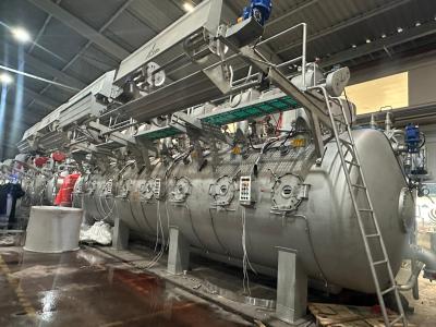 HTHP Low Consumption Fabric Dyeing Machine Adjustable 420r/Min Fabric Speed