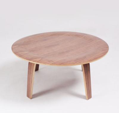 Molded Plywood Molded Plywood Coffee Table Walnut  Round 87 * 87 * 42cm