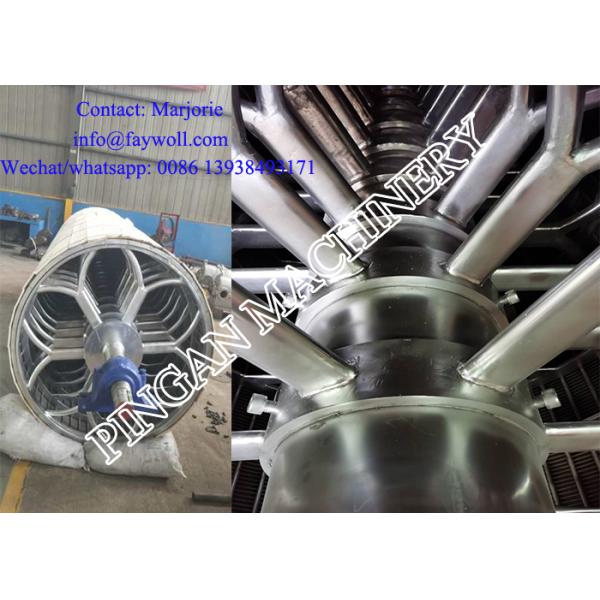 Прессформа цилиндра нержавеющей стали запасных частей бумажной машины точности