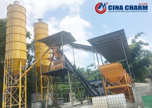 Easy Operation Concrete Batching Machine Plant For Small Scale Construction Sites