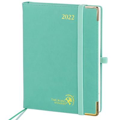 Green 7.75'' x 6.5'' ECO Friendly Monthly Planner With Hourly Schedule