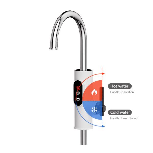 Digital Display Safety Portable Kitchen Instant Water Heater Tap Kitchen