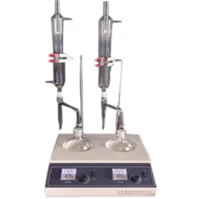 SD8929B Crude Oil Moisture Meter ASTM D4006 1000W Precise Distillation Water Content Tester Glass Set