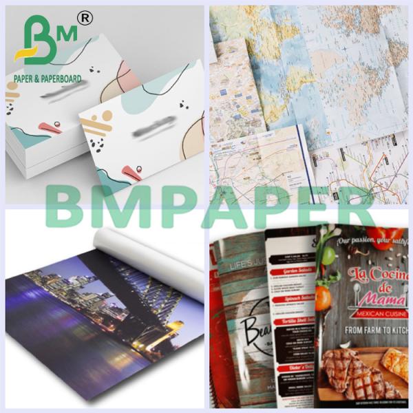 200mic Durable Tear Resistant PET Synthetic Paper For Laser Printing