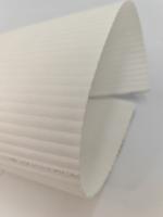 Tissu filtrant antistatique à base de cellulose synthétique non tissée