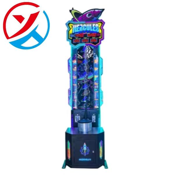 Latest Hercules Arcade Game Machine Coin-Operated Strength Test for Amusement Park