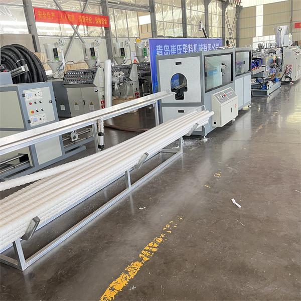 Máquinas de extrusão de plásticos industriais Máquina de produção de tubos reforçados com fibras de PVC