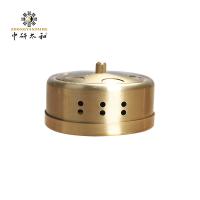 Ferramentas portáteis de cobre puras de Moxibustion da caixa conveniente de Moxa 7.8*4cm