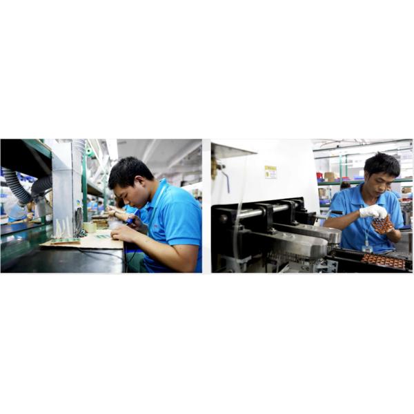 11 Inch AC 220V Axail Industrial Cooling Fans Ball Bearing Black Painting Aluminue Frame