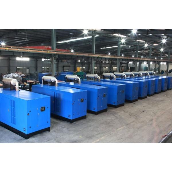 Generador de poder diesel refrigerado por agua, sistema de generador de perkins con el panel auto del comienzo de Digitaces