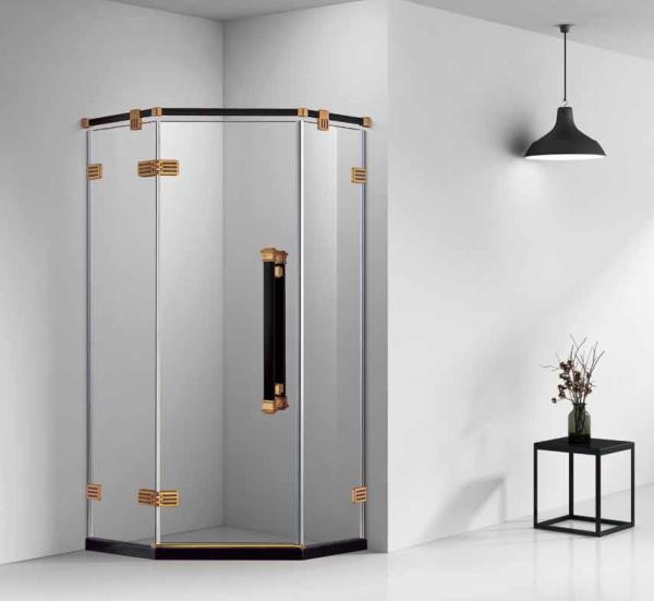 Elegant Design Shower Room With Aluminum Alloy Frame And Glass