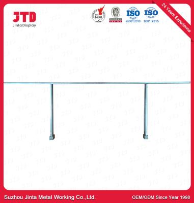 6.0mm 600mm Wall Mounted Shoe Hooks Powder Coated For Supermarket Shelf