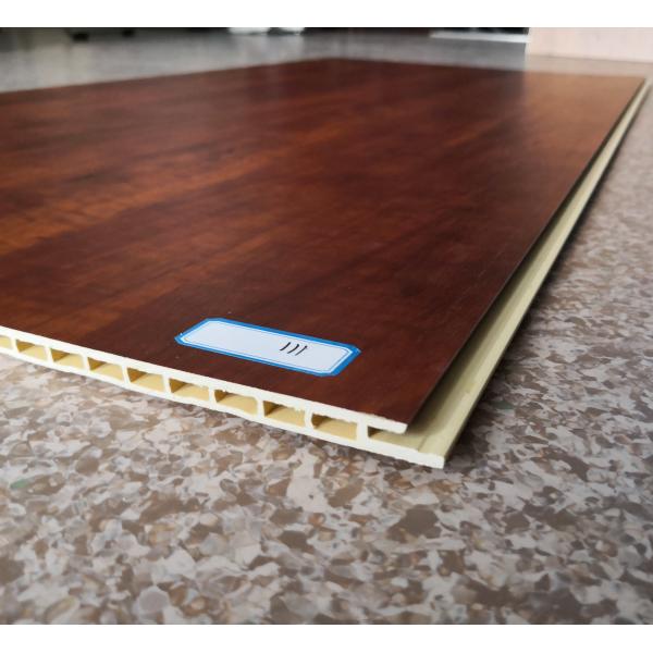 Panneaux en PVC à effet bois contemporain intérieur Panneaux en PVC finition bois